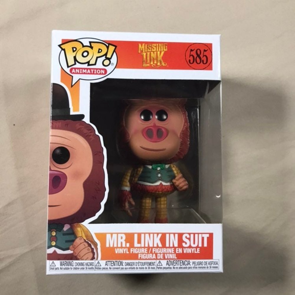 Funko Pop! Mr. Link in Suit - Green, Yellow, Red